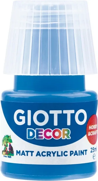 Akrylová barva Giotto Decor matt 25 ml kobaltová modř 1