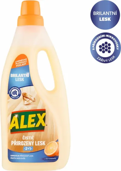 Alex čistič 2v1 na laminát plovoucí podlahy 750 ml 1