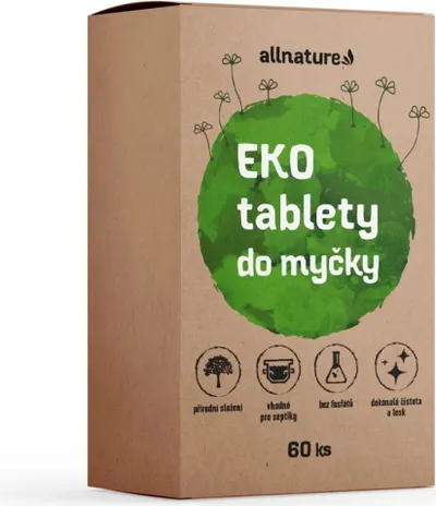 Allnature EKO tablety do myčky 60 ks 1