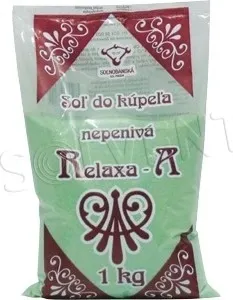 Androméda relaxa koupelová sůl Máta 1 kg 1