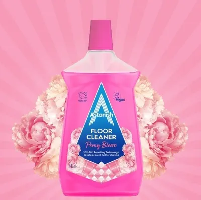 Astonish Čistič na podlahu s vůní pivoňky Peony Bloom 1 l 1