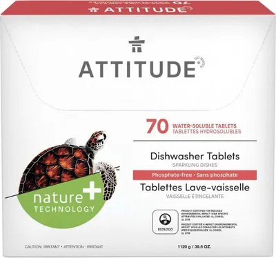 Attitude Tablety do myčky nádobí bez fosfátů 70 dávek 1