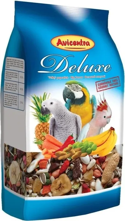 Avicentra Deluxe Velký papoušek 1 kg 1