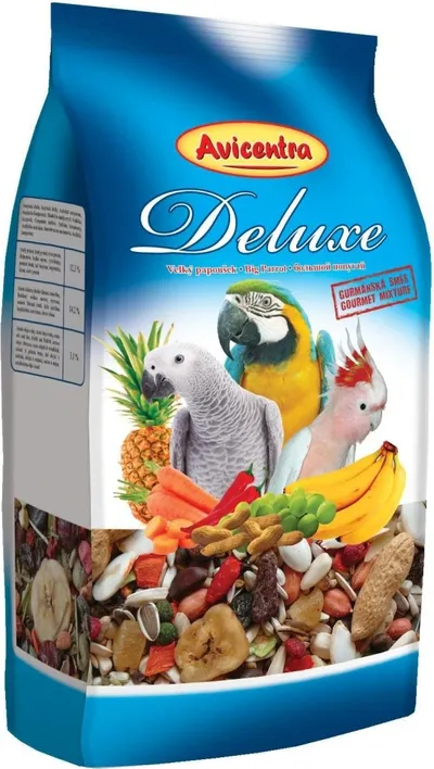 Avicentra Deluxe Velký papoušek 15 kg 1