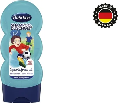 Bübchen Kids šampon a sprchový gel Sportsfreund 230 ml 1