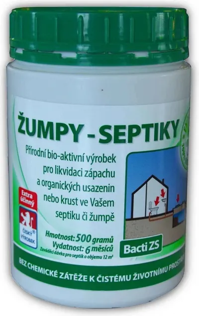 Bactisan Bacti ZS žumpy-septiky 500 g 1