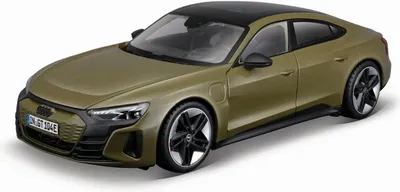 Bburago Plus 2022 Audi RS e tron GT Taktická zelená 1:18 1