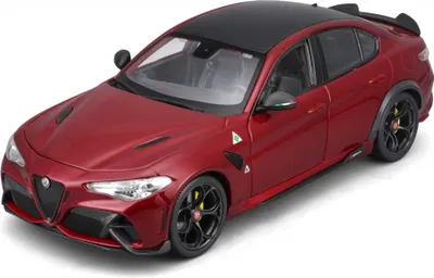 Bburago Plus Alfa Romeo Giulia GTAm Met Red 1:18 1