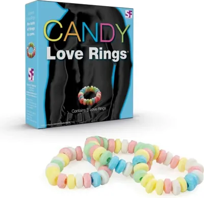 Candy Love Rings 3 ks 1