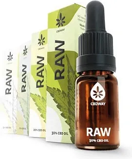 CBD WAY Olej RAW Natural 10 % 10 ml 1