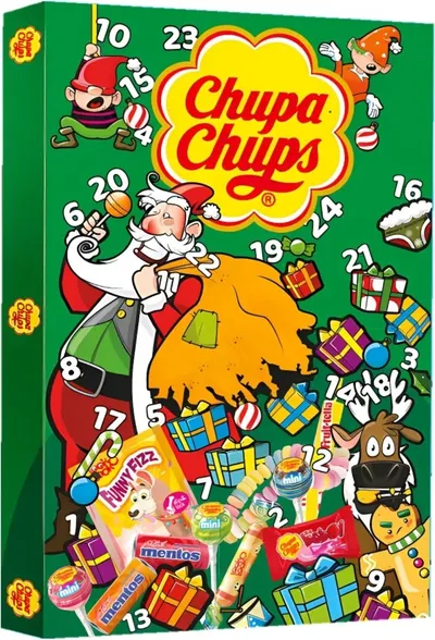 Chupa Chups Adventní kalendař - 180 g 1