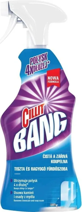 Cillit Bang čisticí sprej do koupelny 750 ml 1