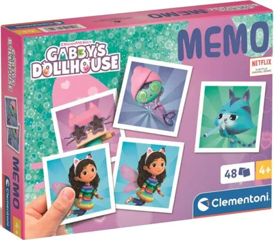 Clementoni Pexeso Gábinin kouzelný domek 1