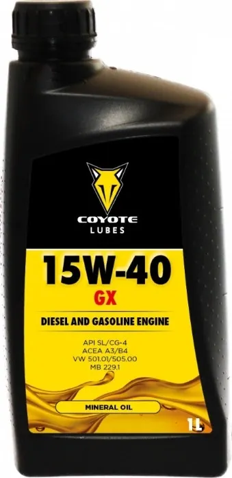 Coyote Lubes GX 15W-40 1 l 1