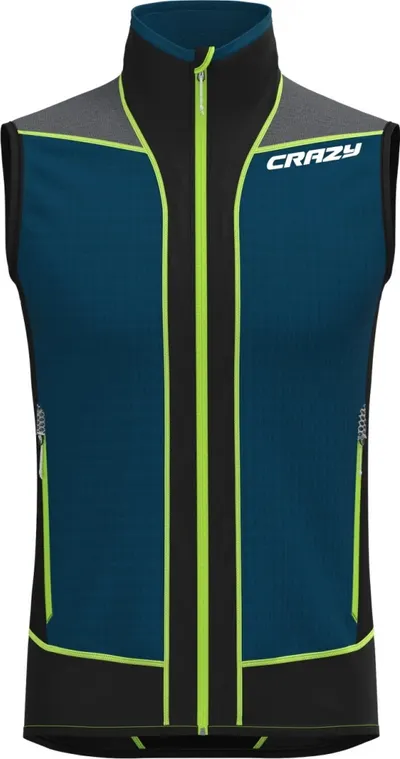 Crazy Idea pánská hybridní vesta Vest Avenger 1