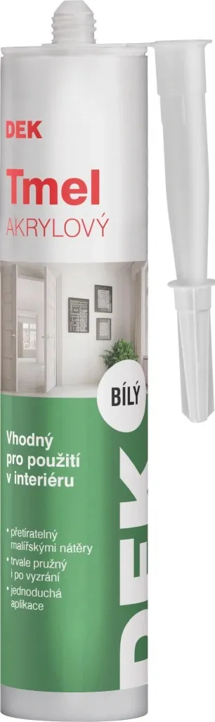 DEK Tmel akrylový bílý 310 ml 1