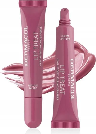 Dermacol Hydratační lesk na rty Lip Treat 6 Mauve Muse 10 ml 1