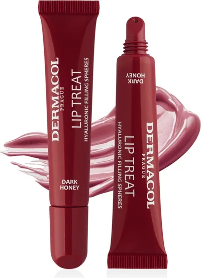 Dermacol Péče na rty Lip Treat Dark Honey 10 ml 1