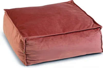 Designed by Lotte Polštář Velveti pro kočky růžový 50 x 50 x 20 cm 1