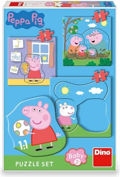 Dino PEPPA PIG RODINA 3-5 baby set 1