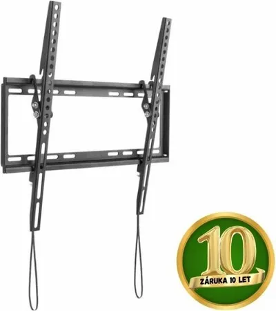 Držák na TV 32"-55" na zeď Holmios, sklopný o 8°, nosnost 35kg, 10 let záruka 1
