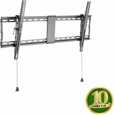 Držák na TV 43"-90" na zeď Holmios, sklopný o 3-12°, nosnost 70kg, ochrana, 10 let záruka 1