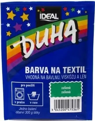 Duha barva na textil 15 g zelená 1