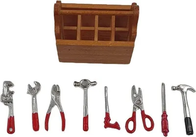 EFCO Kovová miniatura nářadí s boxem (9ks) 1