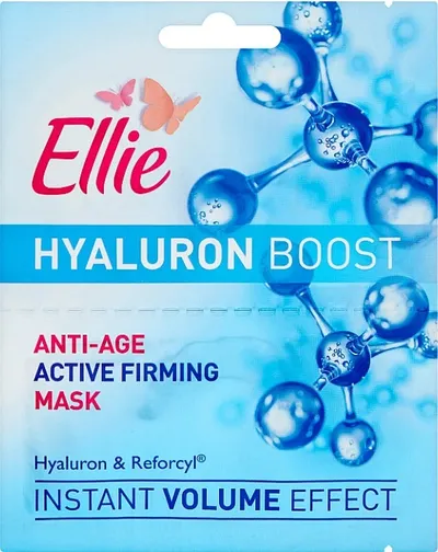 Ellie Hyaluron Boost Omlazující pleťová maska 2 x 8 ml 1