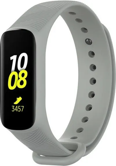 ESES Silikonový řemínek šedý pro Samsung Galaxy Fit e 1530001341 1