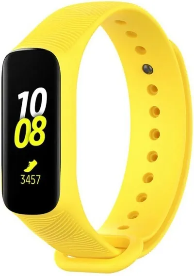 ESES Silikonový řemínek žlutý pro Samsung Galaxy Fit e 1530001340 1