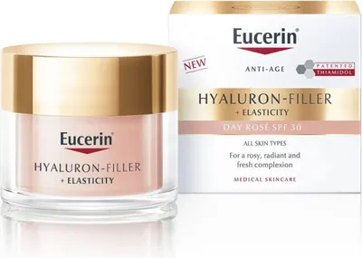 Eucerin Hyaluron-Filler+Elasticity Denní krém Rosé SPF30 50 ml 1
