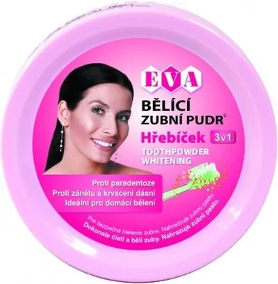 Eva bělící zubní pudr hřebíček 30 g 1