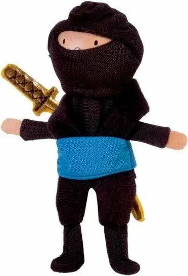 Fiesta Crafts Prstový maňásek Modrý Ninja 1