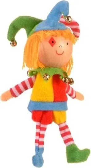 Fiesta Crafts Prstový maňásek Šašek 1