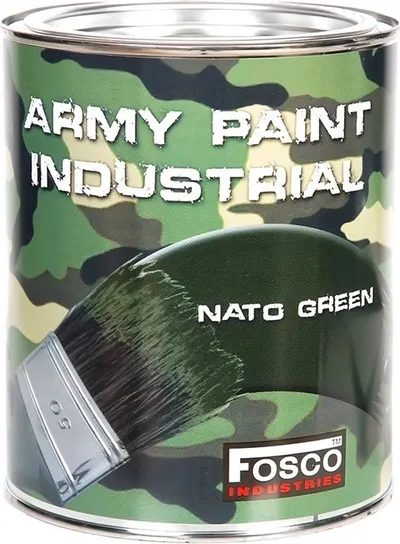 FOSCO Barva ARMY nátěrová 1l ZELENÁ NATO 1