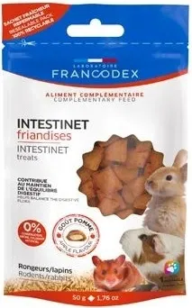 Francodex Pochoutka Intestinet pro hlod. a králíky 50 g 1