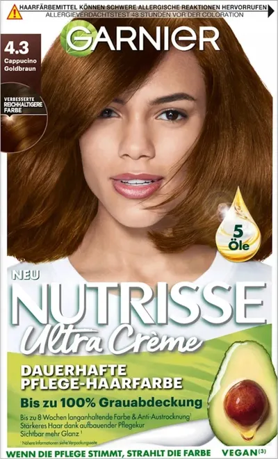 Garnier Color Naturals barva na vlasy 4.3 Přirozená zlatohnědá 1