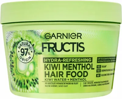 Garnier Hair Food Mask Hydratační maska na vlasy s kiwi 3v1 400 ml 1