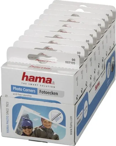 Hama fotorůžky samolepící, transparentní, 200 ks 1