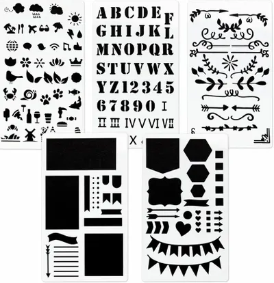 Hama šablony pro kreativní tvorbu - set 5 ks 1