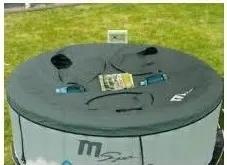 HANSCRAFT Saunovací kryt MSpa kulatý 4 os (3 otvory) 1