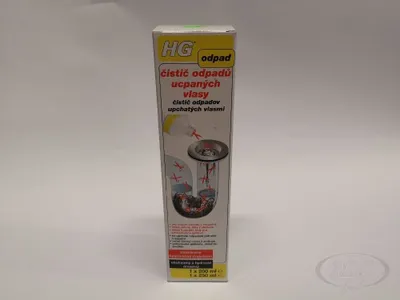 HG čistič odpadů ucpaných vlasy 450 ml 1