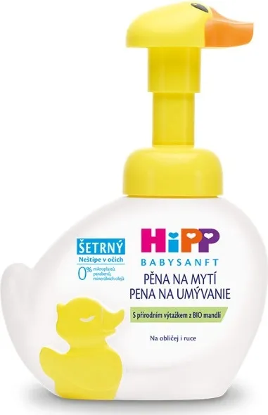 HiPP Babysanft Pěna na mytí Kachna 250 ml 1