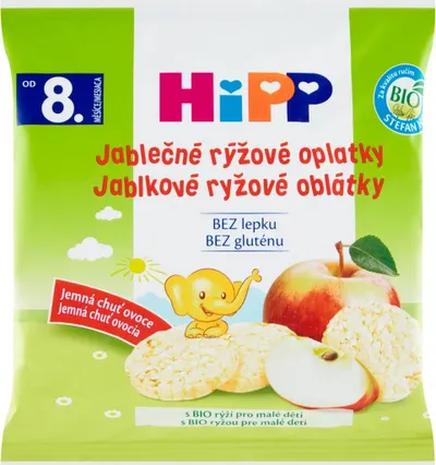 HiPP BIO Jablečné rýžové oplatky 30 g 1