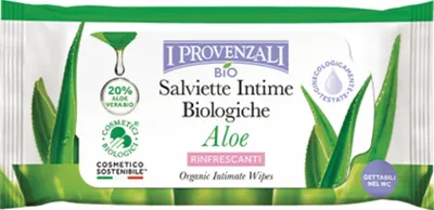 I Provenzali BIO Intimní ubrousky Aloe 12 ks 1