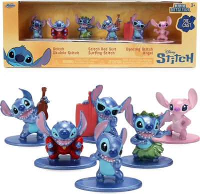 Jada Stitch Kovové nanofigurky 6 ks 1