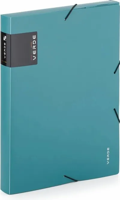 KARTON P+P Verde krabice PP s gumou A4 milano 1