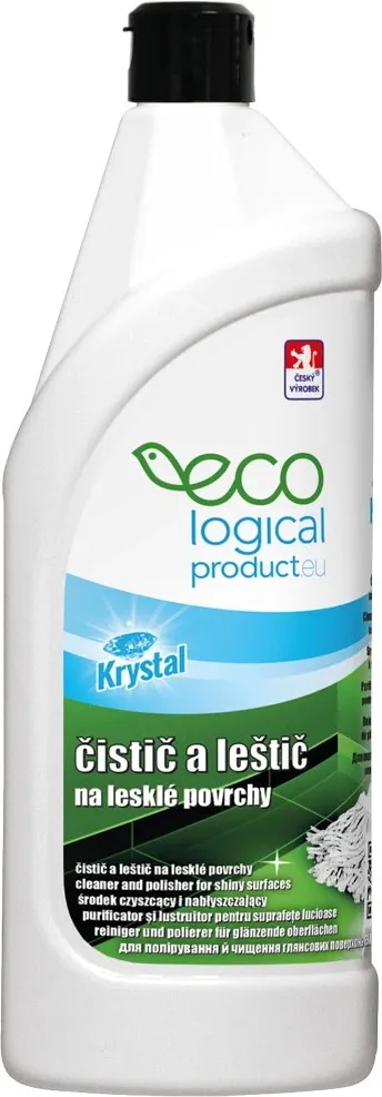 Krystal čistič a leštič na lesklé povrchy a podlahy ECO 750 ml 1