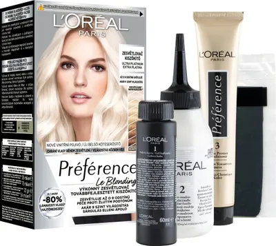 L'Oréal Préférence 8L extreme platinum 1